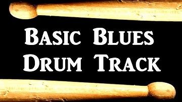 Blues Groove Drum Track 75 BPM Song Style Format Drum Beat #312