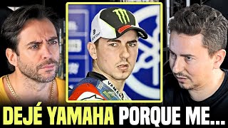 'Me sentí el...': Jorge Lorenzo revela el motivo real de su marcha de Yamaha que sorprendió a todos