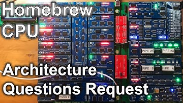 Architecture Questions Request - Making an 8 Bit pipelined CPU