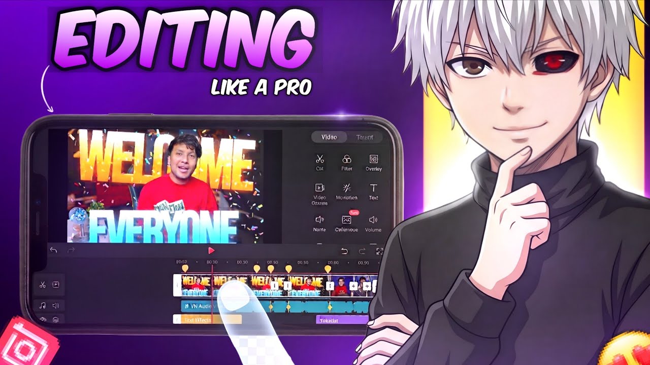 Trending Video Editing Tutorial on Mobile🔥|| Mobile Se Professional Editing 😍