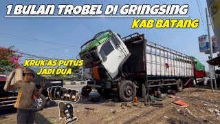TROBEL MESIN Hino Econo Diesel , kruk’as putus jadi Dua.