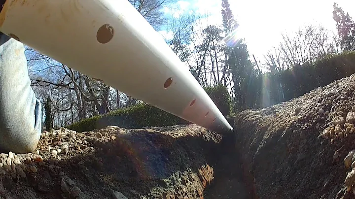 Install French Drain In Gravel Driveway by Apple Drains