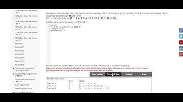 Joy of computing using python week 6 Dictionary Programming Assignment 2 solution