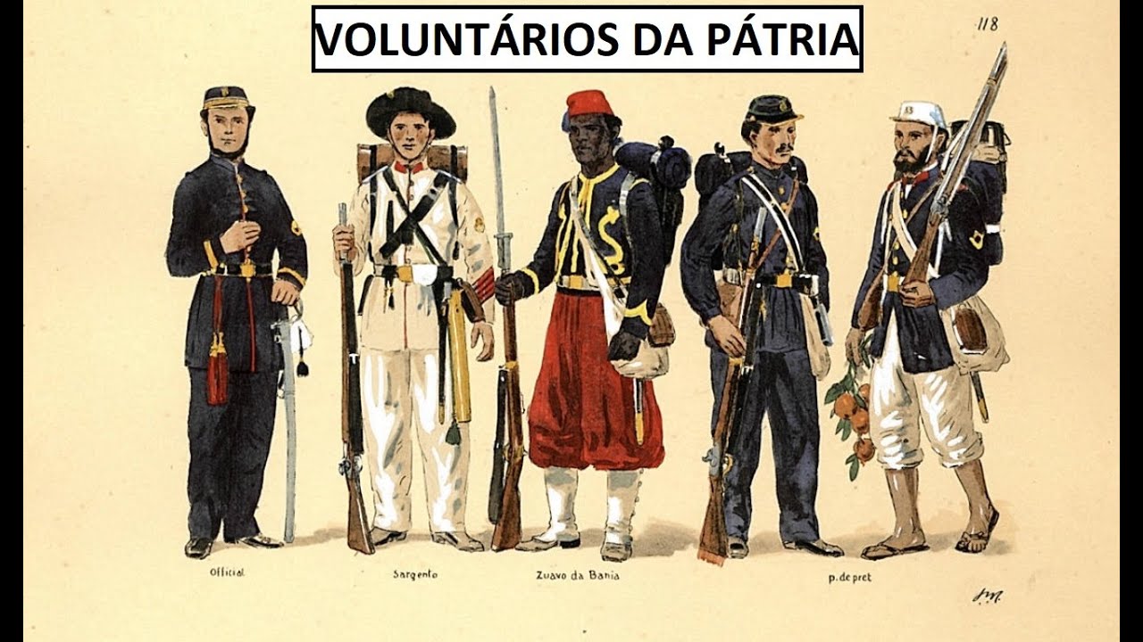 Voluntários da Pátria - Os soldados que derrotaram Solano López. - YouTube