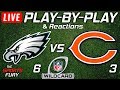 Eagles Vs Bears | Live Play-By-Play & Reactions