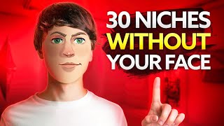 Top 30 Niches To Make Money on YouTube Without Showing Your Face
