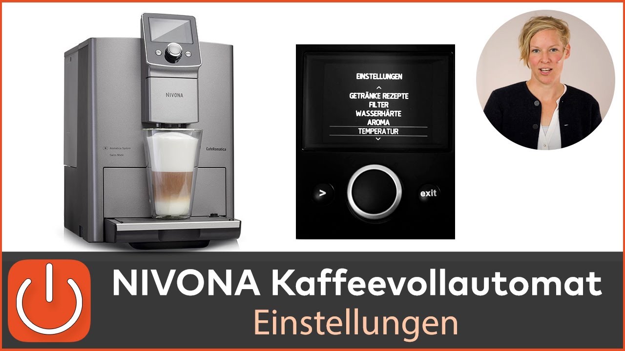 NIVONA Kaffeevollautomat CafeRomatica 8er NICR 820 Mattschwarz / Chrom