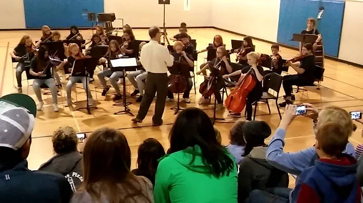 Agnes Stuart Middle School 7th grade orchestra