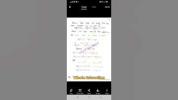 MTH-503 Complex Analysis BS Math GCUF Past Papers #wholeeducation  #youtube #shorts