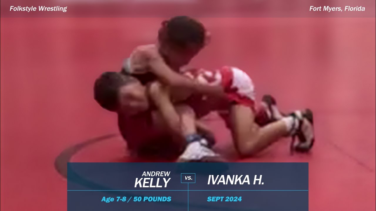 Andrew Kelly vs Ivanka H. - North FM Fall Slam (Folkstyle) - 09/2024