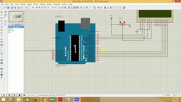digital voltmeter using ardunio