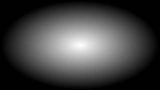 Color Gradient - Elliptical White to Black