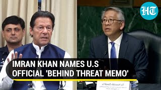 'Donald Lu...': Imran Khan names top U.S official who allegedly sought his ouster as Pakistan PM