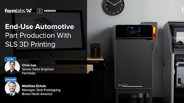 End-Use Automotive Part Production With SLS 3D Printing