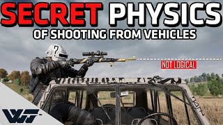 UNRAVELING THE SECRET PHYSICS of shooting from vehicles - This makes no sense! - PUBG