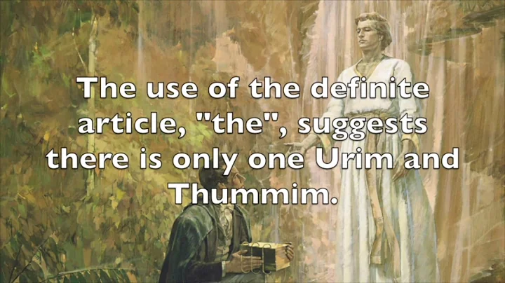 The Urim and Thummim