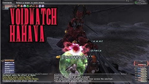 FFXI - Voidwatch Hahava - 10/13/2016