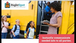 School Bus & Real Time Student Tracking App | RightSpot screenshot 1