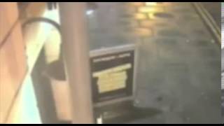 Arsonist accidentally sets himself alight and runs off in flames