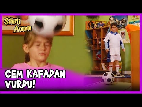 Cem, Ceren'in Kafasına TOP Attı! - Sihirli Annem 35. Bölüm