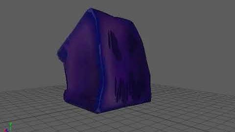 3D Maya Animation - Gelatinous Cube 2