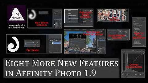 Eight More New Features in Affinity Photo 1.9