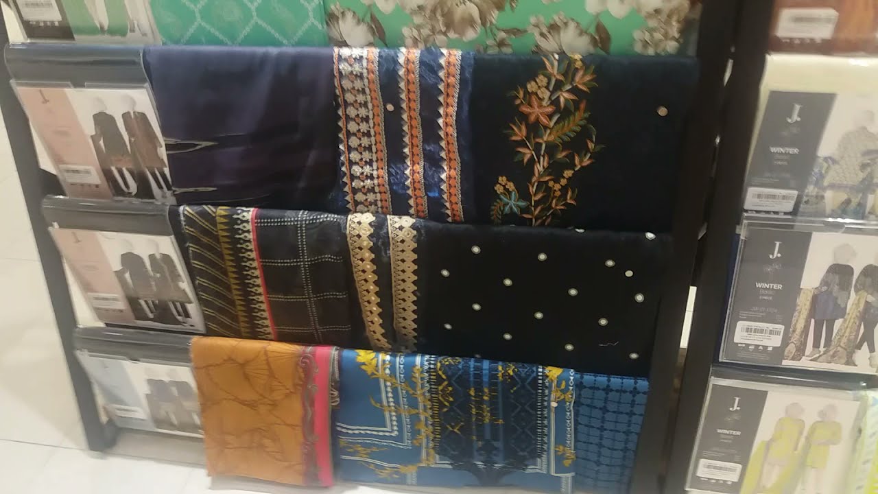 j. winter Unstitched Collection 2021