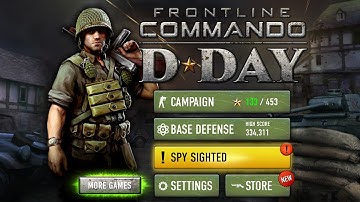 Frontline commando D day v3.0.4 Android Gameplay