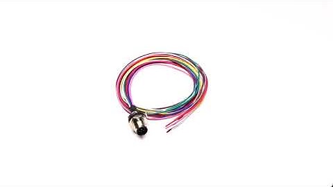 Introducing a connector a day: M12 8pin Panel Rear Mount Circular Connector With Electronic