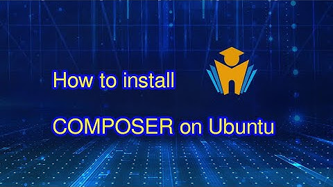 How to install composer on ubuntu