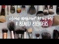 HOW TO CLEAN MAKE UP BRUSHES &amp; BEAUTY BLENDERS USING ONLY FAIRY LIQUID