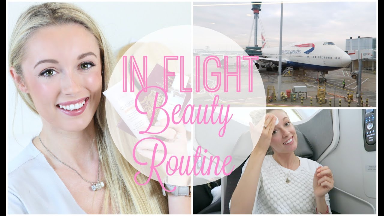 In Flight Beauty / Skincare Routine  |   Long Haul Edition!   |   Fashion Mumblr