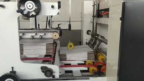 Auto folder gluer stitching machine
