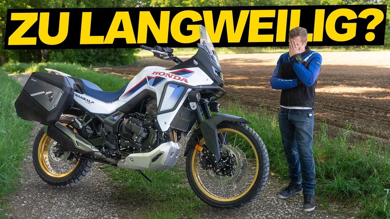 HONDA TRANSALP 2026 MOTORRAD TEST!