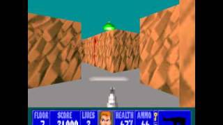 Wolfenstein 3D floor 6-7 (pistol start, im death incarnate) screenshot 5