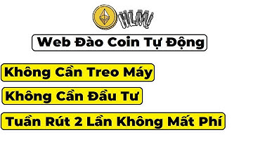 Web Đào Coin Tự Động - Không Treo Máy - Sol,Doge Coin