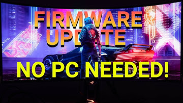 Monitor Firmware Update Made Easy – With or Without a PC! ⬇️