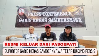 Resmi ‼️‼️‼️Suporter GARIS KERAS SAMBERNYAWA Keluar dari Pasoepati