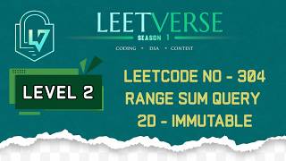 LeetCode 304 | Range Sum Query 2D – Immutable