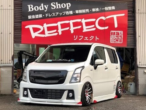 ワゴンrスティングレー 190万円 翔プロデュースエアロ ワークaw イデアル車高調 ローダウン ハイブリッドx 平成29年 3千km 660cc Suzuki カスタム例 Youtube