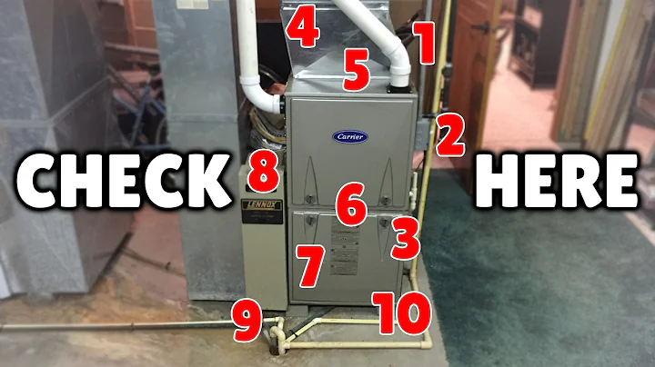 10 Common Reasons Why Gas Furnace Won't Turn On