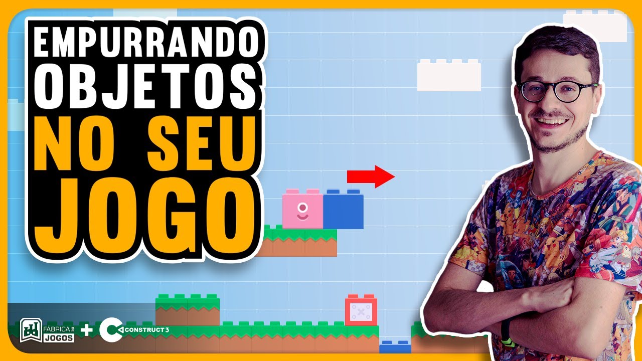 Como Criar a Mecânica de Empurrar Caixa no Construct 3 / Construct 2 ...