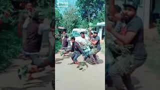 Nillu nillu Infront of police jeep