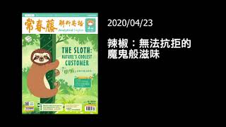 解析英語20200423- 辣椒：無法抗拒的魔鬼般滋味- The Surprises of the Chili Pepper