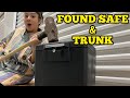 FOUND SAFE & TRUNK I Bought Abandoned Storage Unit Locker Opening Mystery Boxes Storage Wars