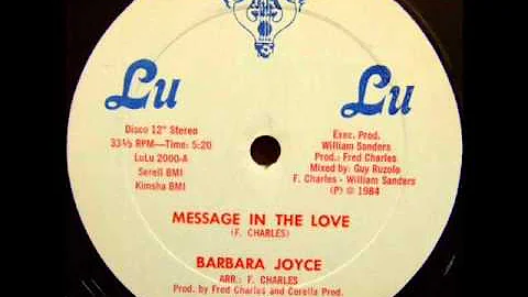 Barbara Joyce - Message In The Love - 84.wmv