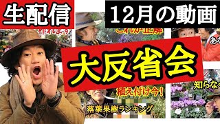 【生配信】12月の園芸復習します