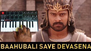 Bahubali  Save Devasena Bgm | Cover By Raj Bharath | #Prabhas,Anushka Shetty SS Rajamouli chords