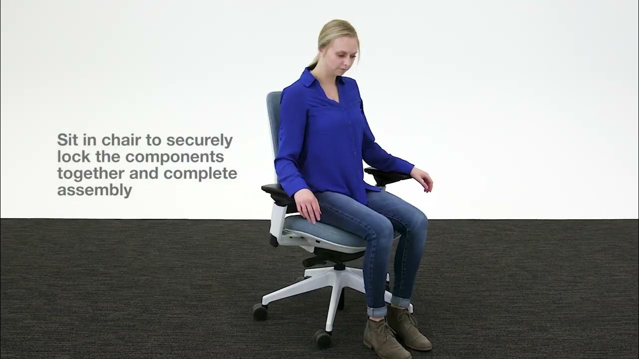 How to Assemble the Steelcase Series 2 Chair and Headrest YouTube