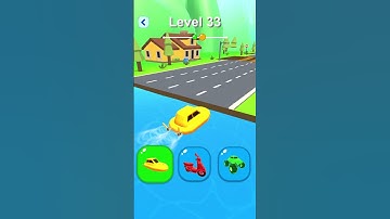 🔥Shape-shifting & Transform the Character⚡️Level 33 #shorts